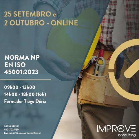 Norma NP EN ISO 45001:2023