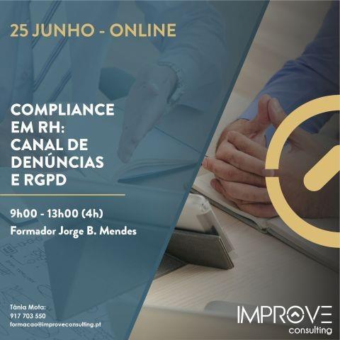 Compliance em RH: Canal de Denúncias e RGPD