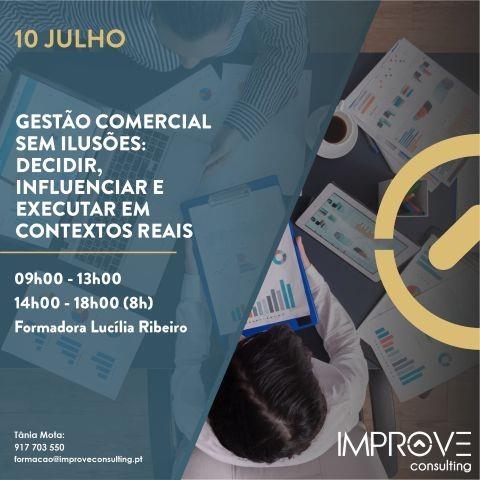 Gestão Comercial sem Ilusões: Decidir, Influenciar e Executar em Contextos Reais